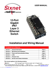 Sixnet MIL312-1 User Manual