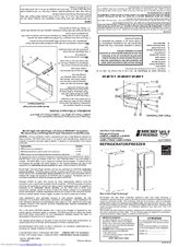 Micro fridge MFM-9TPW Instruction Manual