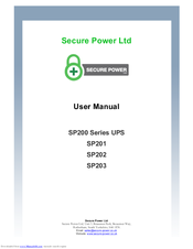 Secure Power SP203 User Manual