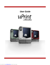 Dimension 180-00110 uPrint User Manual