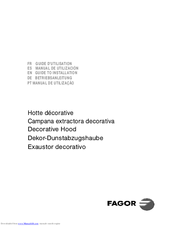 Fagor DHD1109X Manual To Installation