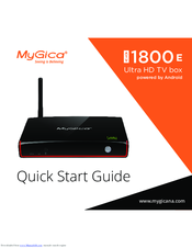 MyGica ATV 1800 Quick Start Manual