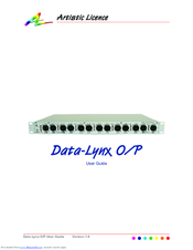 Artistic Licence Data-Lynx O/P User Manual