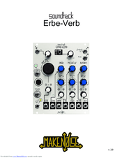 Make Noise Soundhack Erbe-Verb User Manual