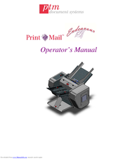 PTM Print to Mail Endeavour Operator's Manual