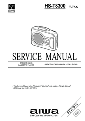Aiwa HS-TS300 Service Manual
