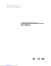 Hi Sharp DVR047-E User Manual