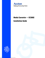 Accton Technology EC3002 Installation Manual