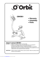Orbit OBKB01 Owner's Manual