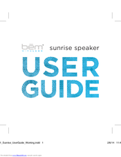 bem wireless Sunrise User Manual
