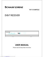 Schaub Lorenz TNT-1516MPEG2 User Manual