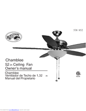 HAMPTON BAY Chamblee Owner's Manual