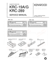 Kenwood KRC-19A/G Service Manual