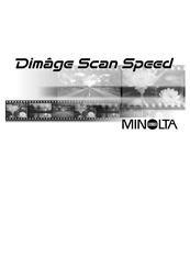 Minolta DIMAGE SCAN SPEED User Manual