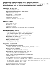 Depron Nanoshark User Manual