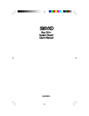 Synnex 586VXD User Manual