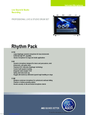 AKG Rhythm Pack D 430 User Manual