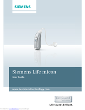 Siemens Life micon User Manual