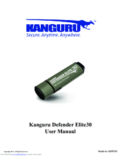 Kanguru Defender Elite30 KDFE30 User Manual