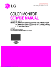 LG Flatron 206WTQ Service Manual
