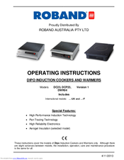 ROBAND DC23 Operating Instructions Manual