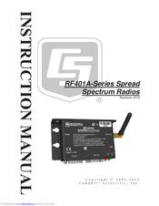 Campbell RF401A-Series Instruction Manual