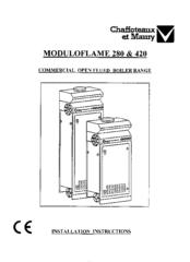 Chaffoteaux & Maury 280 Installation Instructions Manual