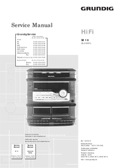 Grundig M 14 Service Manual