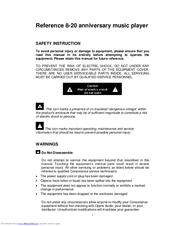 Consonance Reference 8-20 Manual