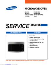 Samsung SMH8165B/XAC Service Manual