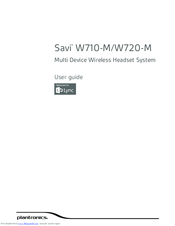 Savi W710-M User Manual