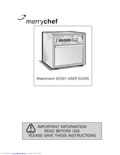 Merrychef Mealstream EC501 User Manual