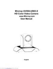 minrray UV950-USB3.0 User Manual