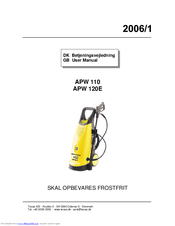Texas APW 110 User Manual