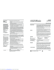 Krell Industries CIPHER Quick Setup Manual