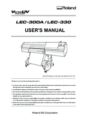 Roland LEC-300A User Manual