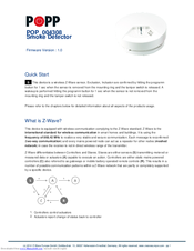Popp POP_004308 Quick Start Manual