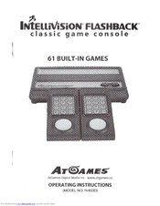INTELLIVISION FLASHBACK IN460D Operating Instructions Manual