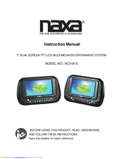 Naxa NCV-813 Instruction Manual