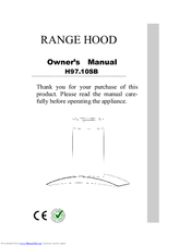 Premier Range H97.10SB Owner's Manual