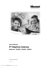 MicroNet SP5050 User Manual
