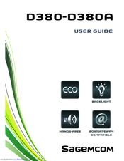 SAGEMCOM D380 User Manual