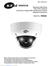 KT&C VDS302 Operating Instructions Manual