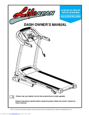 LifeSpan Dash Owner's Manual