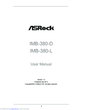 ASROCK IMB-380-D User Manual