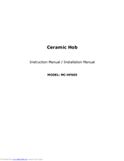Midea MC-HF605 Instruction Manual