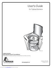 Alliance Laundry Systems TLW22C SVG User Manual