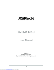 ASROCK C70M1 R2.0 User Manual