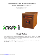 Smart+ Products SPP-500-1WP Owners Installation And Operating Manual