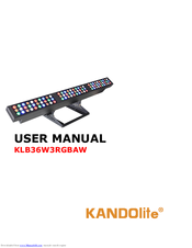 Kandolite KLB36W3RGBAW User Manual